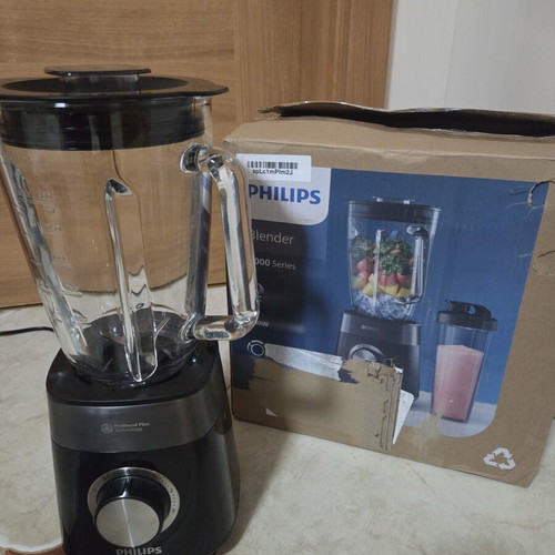 Philips Series 5000 Blender 1200 W, 2 L, like new, black