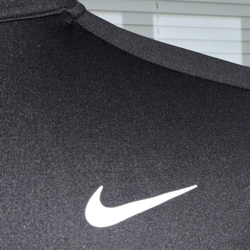 Nike men's black long sleeve running shirt XL like new
