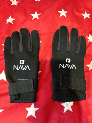 Windsurf gloves Large neoprene black color like new