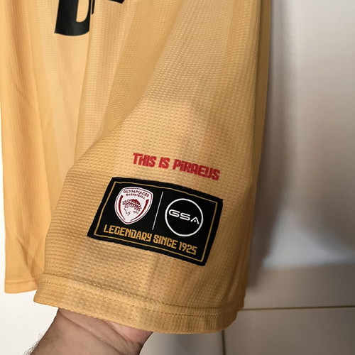 Olympiacos BC 100 Years EuroLeague Basketball Jersey No 94 Fournier like new
