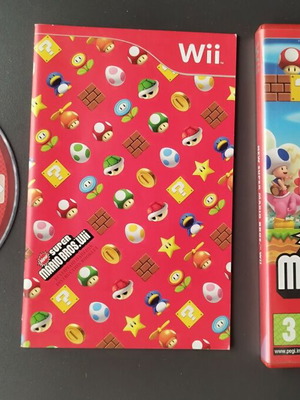 New Super Mario Bros Wii παιχνίδι μεταχειρισμένο για Nintendo Wii