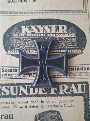 Genuine Iron Cross 2nd Class World War I
