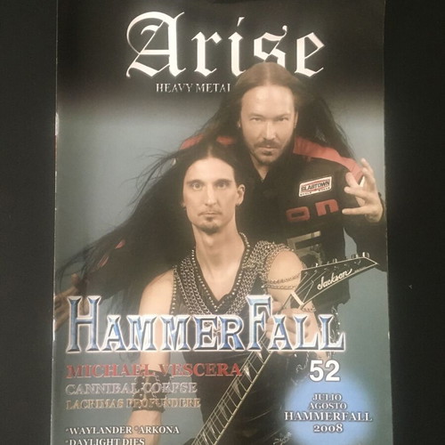 Arise Magazine #52 2008 Metal magazine like new