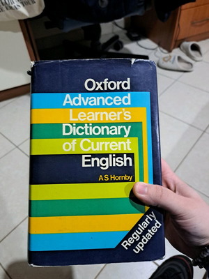 Oxford Advanced Learner’s Dictionary of Current English used dictionary by A.S. Hornby