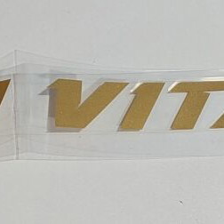 Suzuki Vitara golden decal and valve caps new