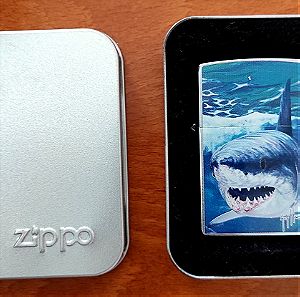 Αναπτήρας Zippo Shark του καλλιτέχνη Guy Harvey (No 6 MADE IN USA) - ΣΥΛΛΕΚΤΙΚΟ