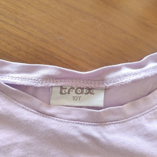 Girls' T-shirt Trax size 140 cm like new, purple, age 10