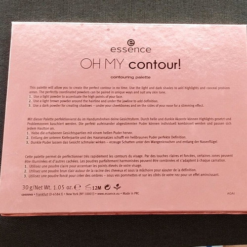 Essence Oh My Contour contouring palette like new