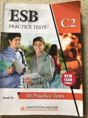 ESB C2 Practice Tests book used, 10 practice exams