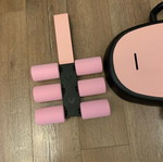 Abdominal trainer multifunctional machine new, pink