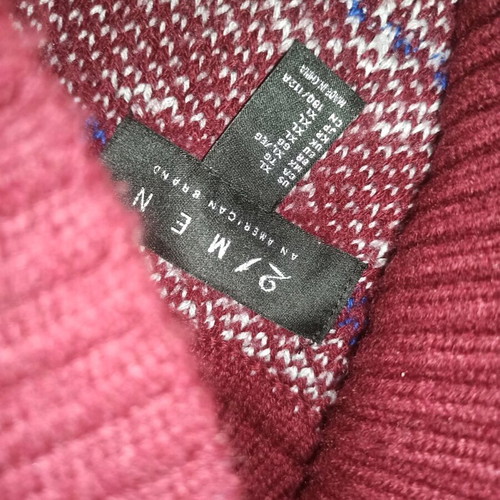 Men's knitted cardigan XL used