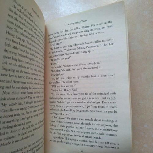 The Forgetting Time by Sharon Guskin used English book