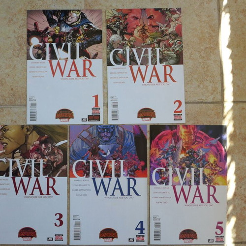 Secret Wars Infinity Gauntlet Comics 1-5 with Bonus Old Man Logan #1 Variant