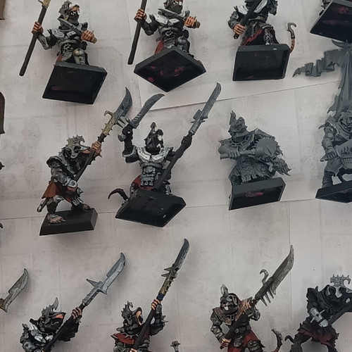 Warhammer Skaven Stormvermin Full Command Group 20 Plastic Figures