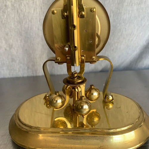 Kern annual table clock used with glass dome