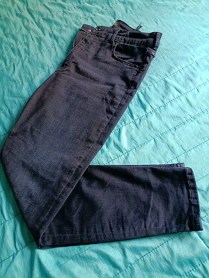 Zara jeans like new, dark blue, size 40/L