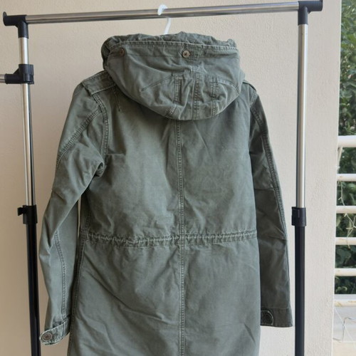 Scotch & Soda Women's Long Jacket like new, khaki, size M