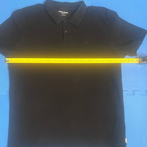 Jack & Jones Black Polo Shirt Size XL Like New