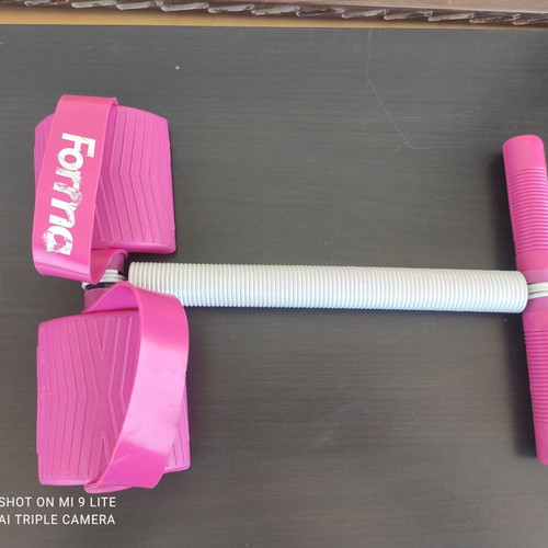 Various fitness equipment like new