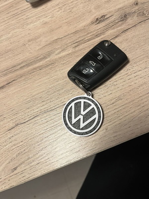 Volkswagen μπρελόκ καινούργιο, 3D εκτυπωμένο με σχέδιο κυψελών PLA