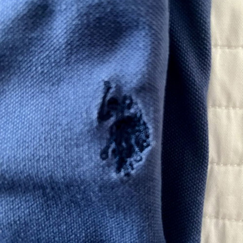 Polo US ASSN men's shirt used, blue, XL