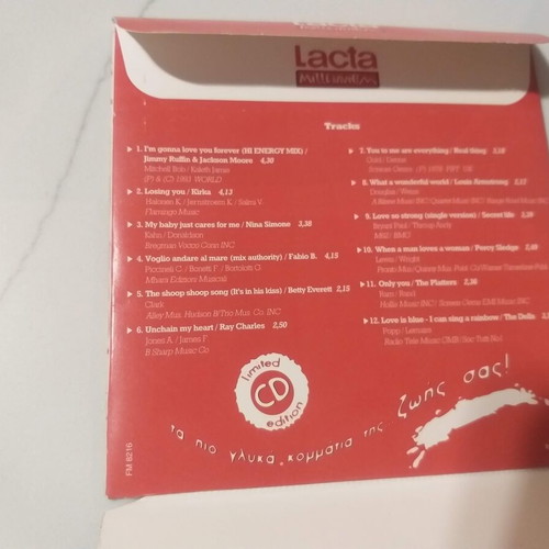 Lacta Millennium CD limited edition used
