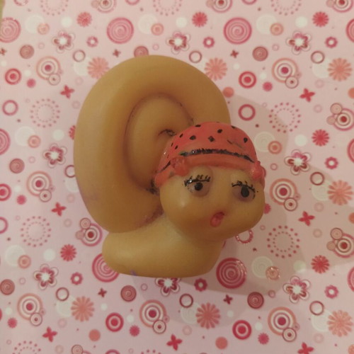 El Greco Fotinoulis vintage used snail toy from the 1980s