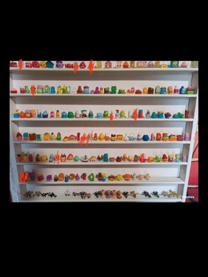 Shopkins figures new, collection of 118 pieces with rare items
