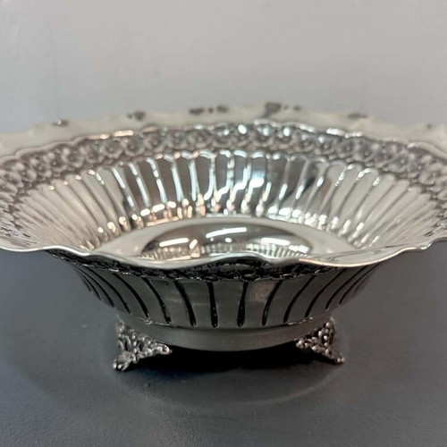 Silver vessel 925 new with hallmark, handmade decorative item