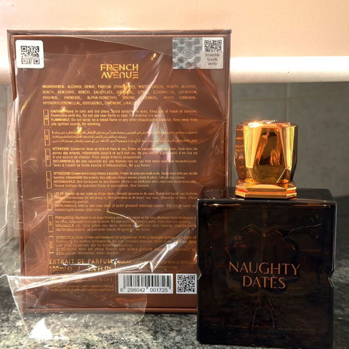 French Avenue x Aromatix Naughty Dates Eau de Parfum 100ml like new