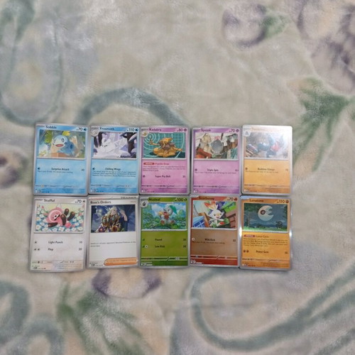 Pokémon Cards Mega Evolution Base Set 10pcs like new