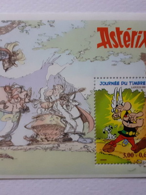 Asterix Stamp Block Feuillet No 22 1999 New