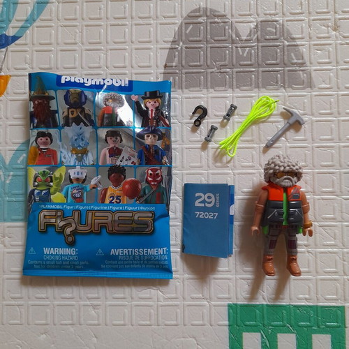 Playmobil Figures Series 29 Mountaineer New