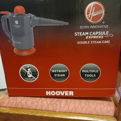 Hoover Steam Capsule Express Steam Cleaner like new with accessories