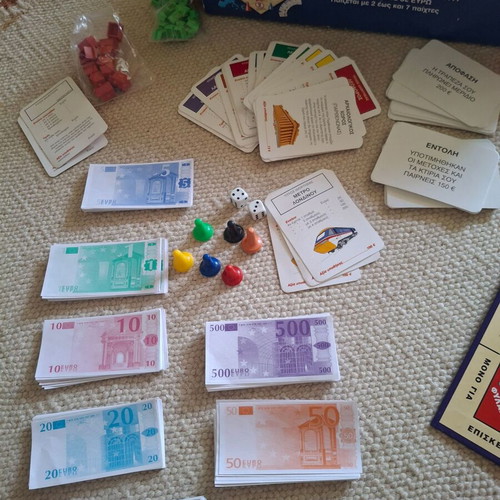 European Monopoly board game used by Remoundo