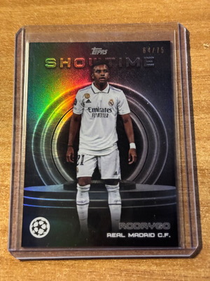 Κάρτα Rodrygo Topps Showtime Parallel 2023 Real Madrid σαν καινούργιο