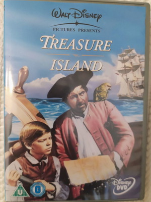 Treasure Island Walt Disney DVD like new, rare collectible