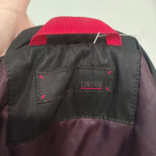 Cinque women's waterproof winter jacket new, size XS/S, black