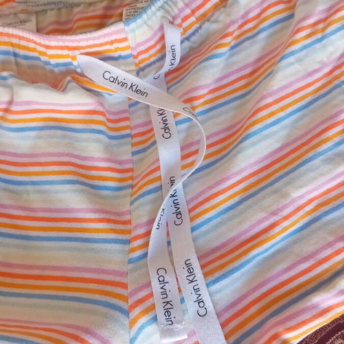 Calvin Klein pajamas used, multicolored, size M