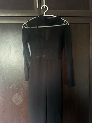 Jumpsuit black, like new, one size