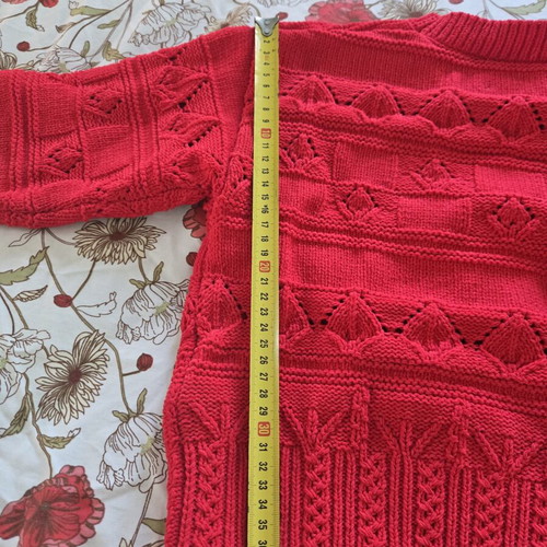 Zara soft sweater like new, size 140 cm, red