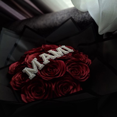 Handmade flowers from satin ribbon new