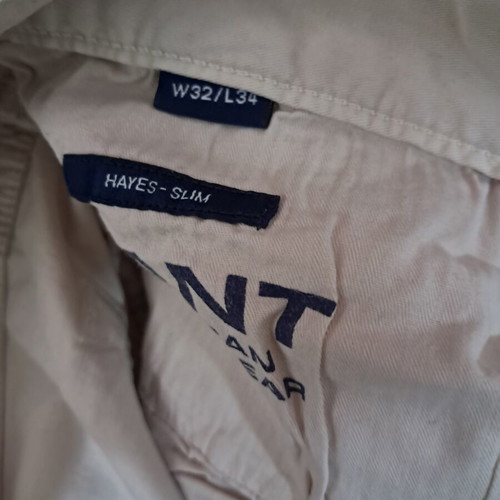 GAP men's pants like new, size 32/34, white