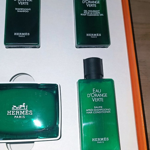 Hermes Eau d'orange Verte bath products like new