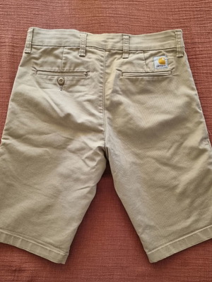 Carhartt Wip γυναικείο ελαστικό κοντό παντελόνι μπεζ μέγεθος S σαν καινούργιο