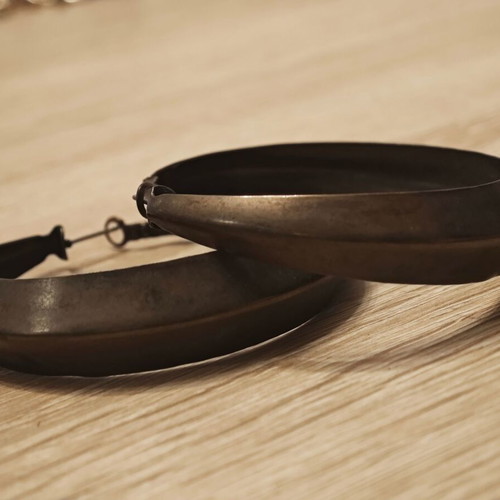 Vintage hoop earrings used
