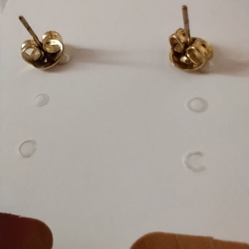 Minimal earrings new, gold color with elegant details