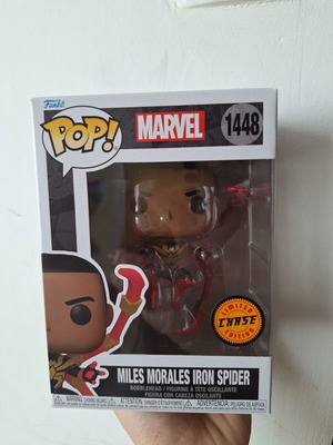 Funko POP Miles Morales Iron Spider 1448 Chase new