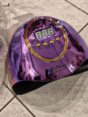 SUN BM-9 μωβ καθρέφτης UV LED λάμπα νυχιών