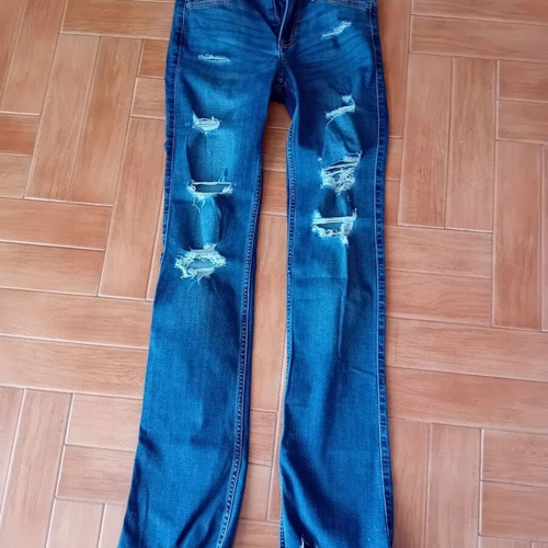 HOLLISTER women's jeans like new W 27 L34 blue
